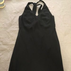 Loft black cocktail dress